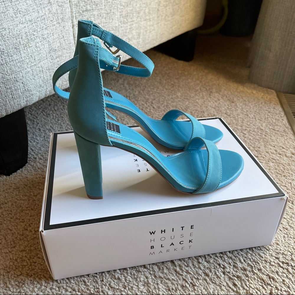 White House Black Market Block Heels - Picture 3 of 4